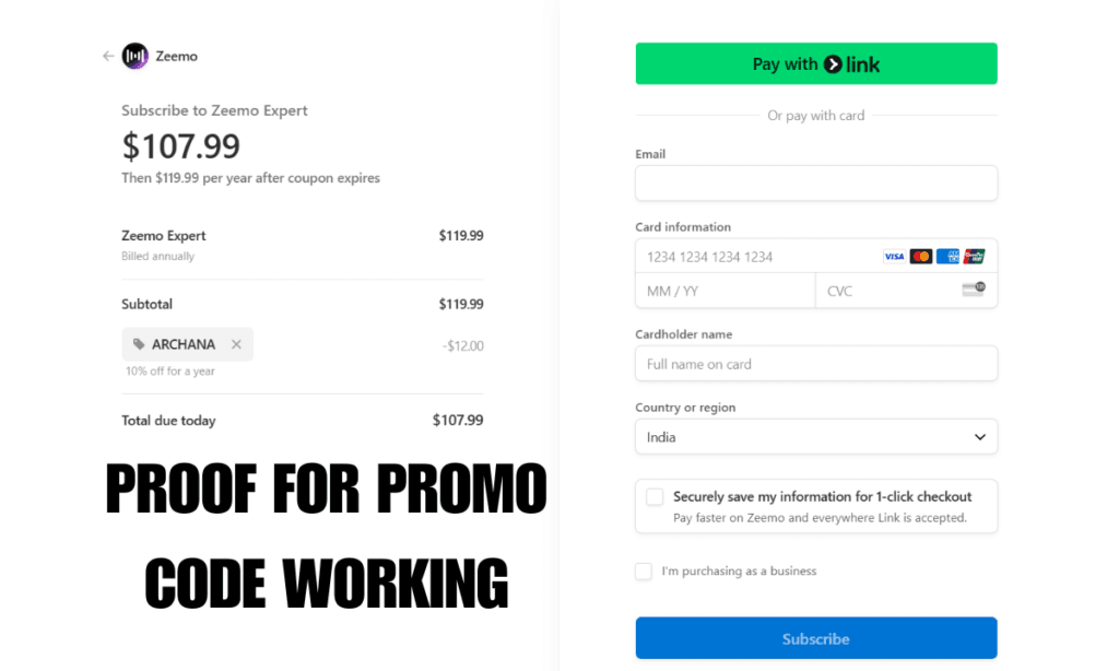 Zeemo Promo Code