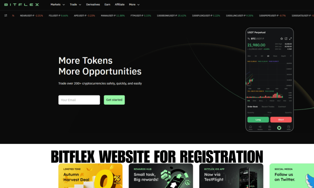 Bitflex Referral Code