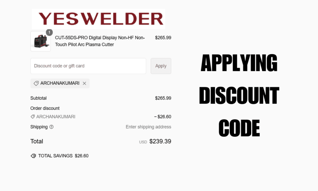 Yeswelder Discount Code