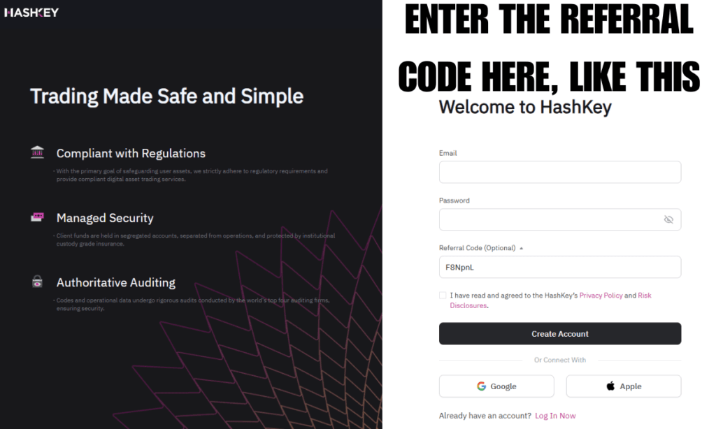 Hashkey Referral Code