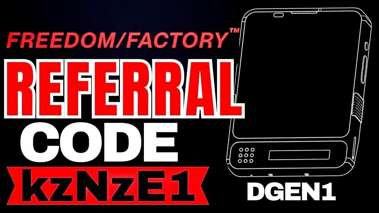 Freedomfactory Referral Code