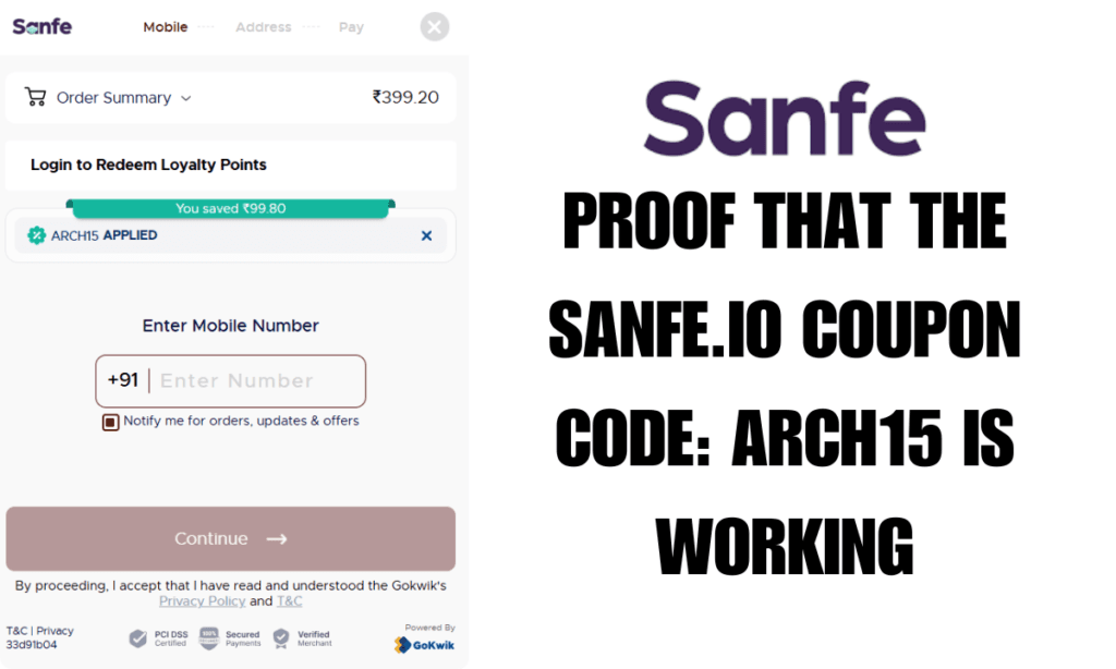 Sanfe.io Coupon Code
