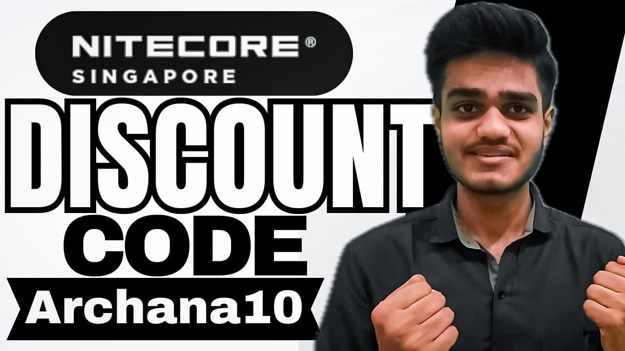 Nitecore Singapore Discount Code (Archana10) Grab 10% Discount On Your Purchase.