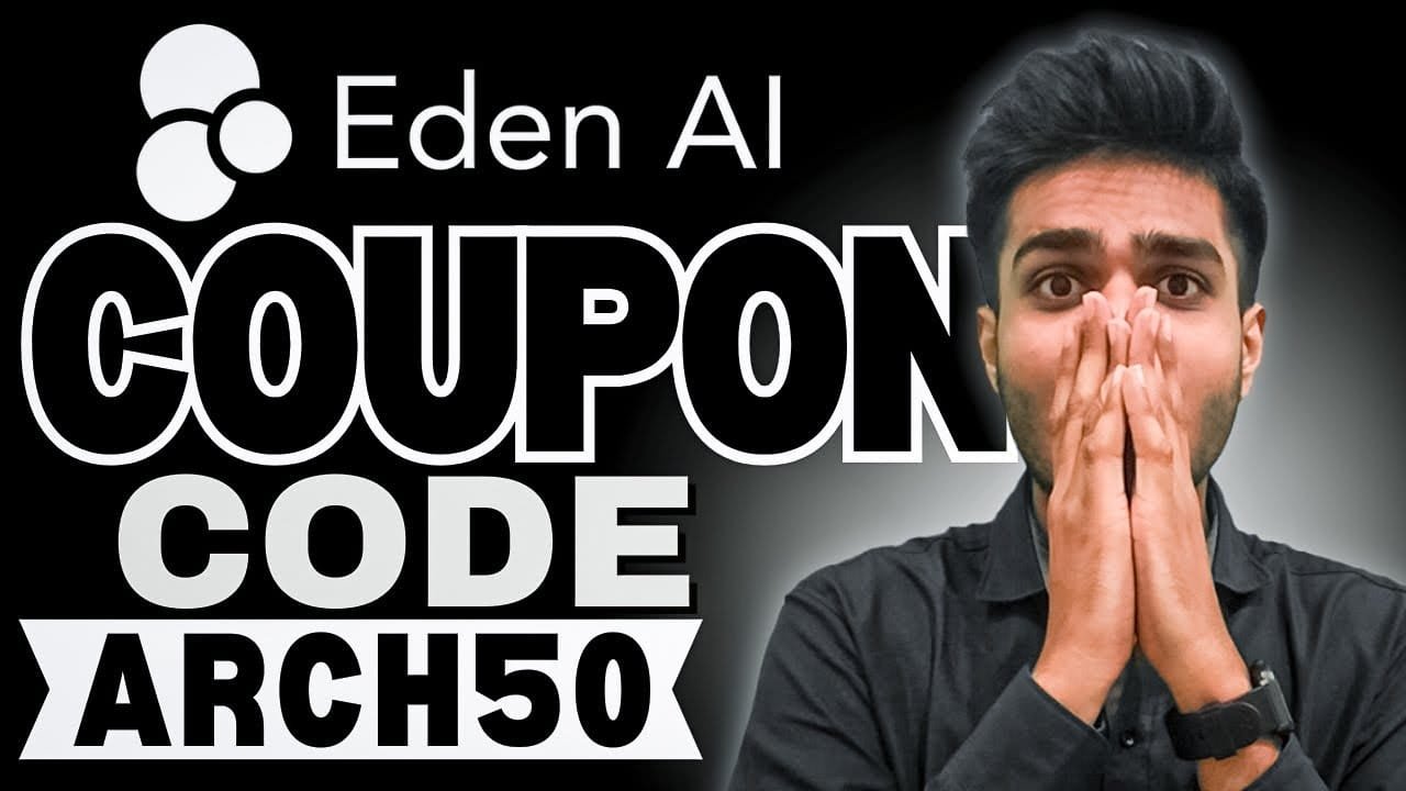 Eden Ai Coupon Code (ARCH50) Exclusive 15% Discount On Purchase.
