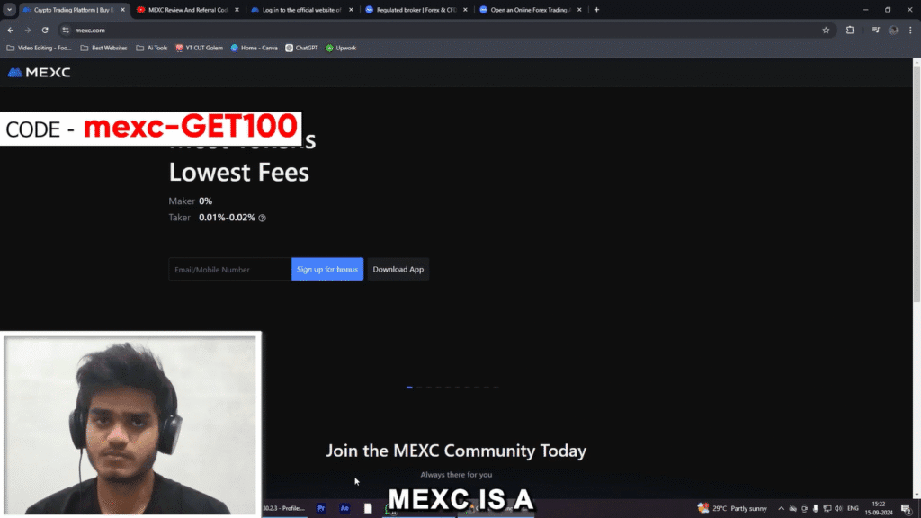 MEXC Referral Code mexc-GET100