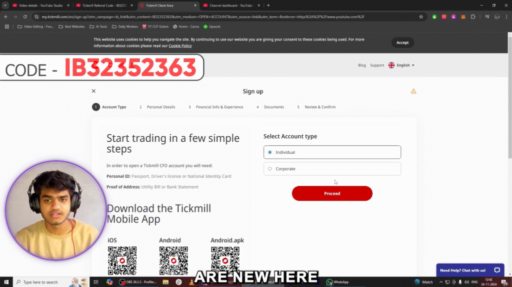 Tickmill Referral Code