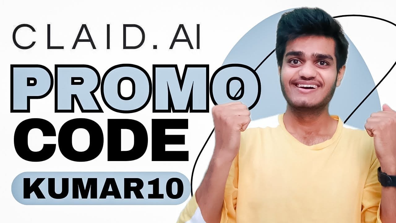 Claid AI Promo Code KUMAR10 to enjoy 15% off on all plans. Unlock exclusive savings on powerful AI tools and boost your productivity instantly.