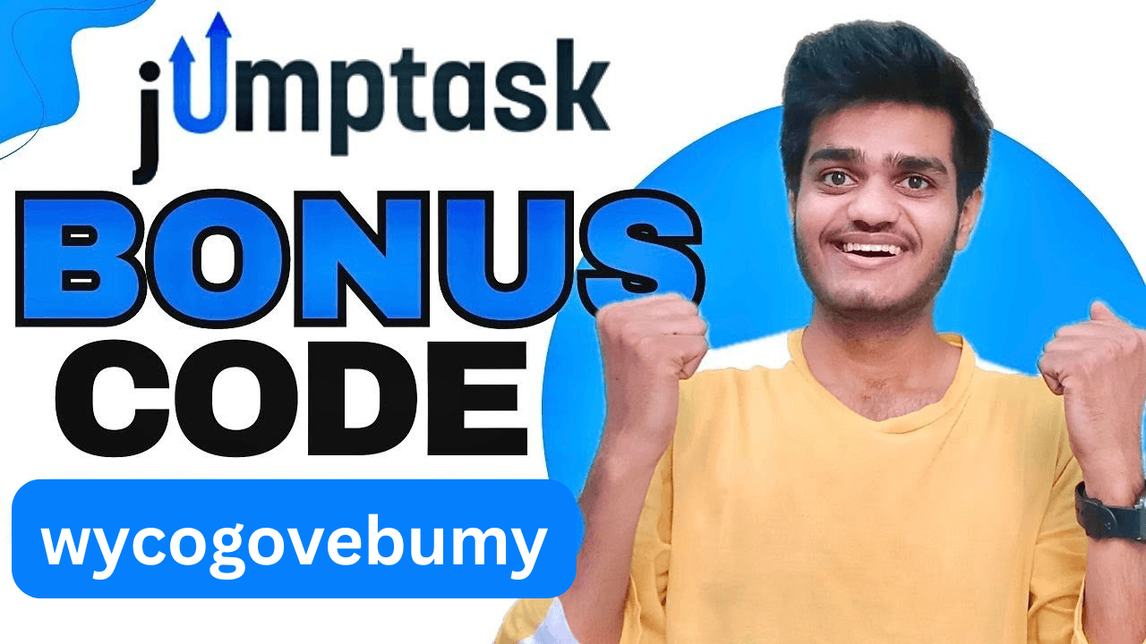 JumpTask Bonus Code: Get 20% Bonus on Earnings