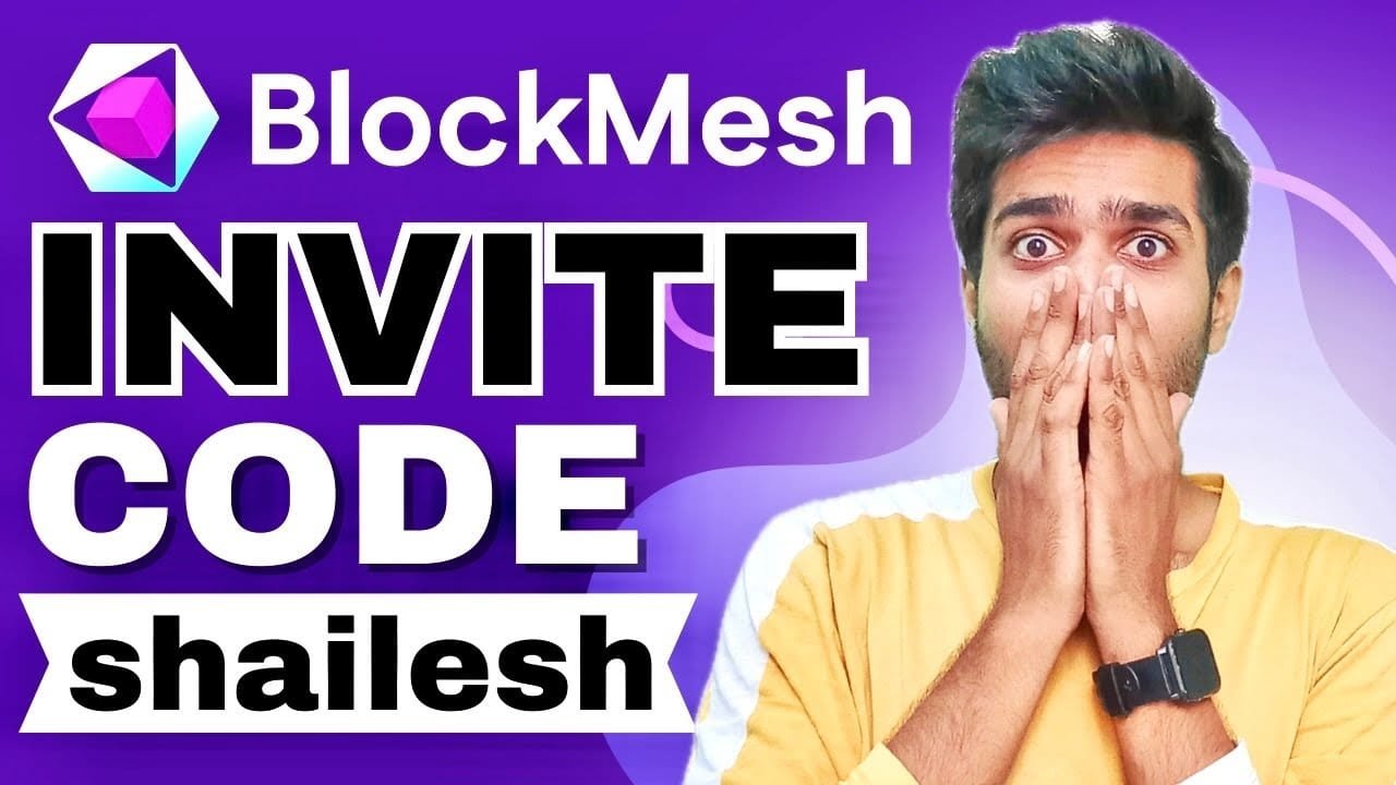 Blockmesh Invite Code "shailesh" – 10% Off Trading Fees