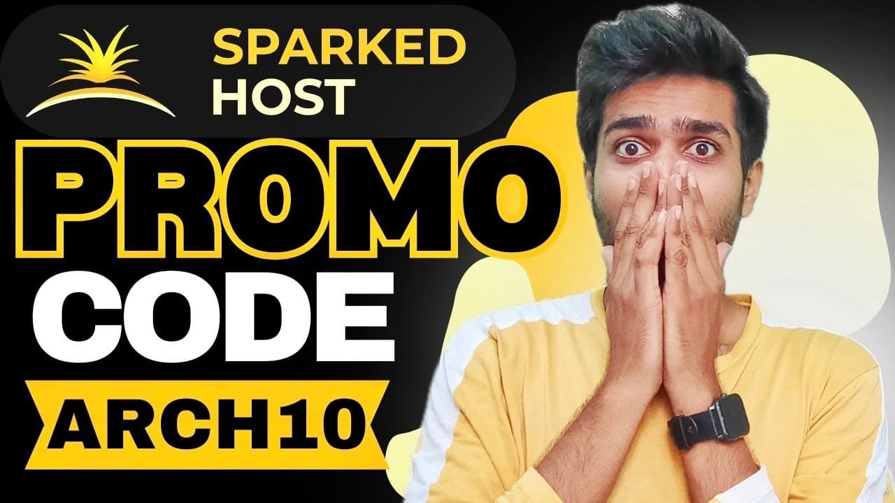 Sparked Host Promo Code "ARCH10" – 10% Off On Hosting Plans