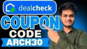 DealCheck Coupon Code “ARCH30” – Get Flat 20% Off Subscription Plan
