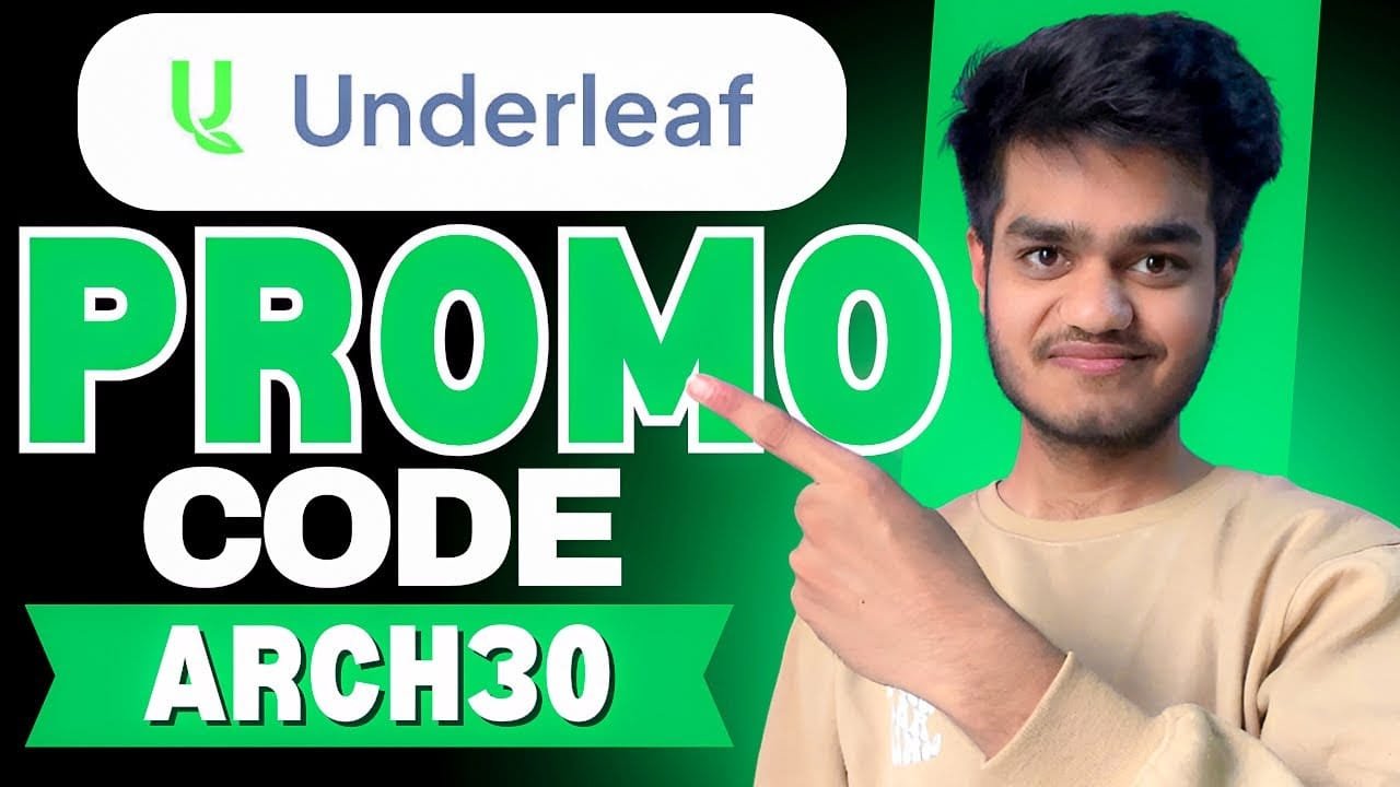 Underleaf Ai Promo Code "ARCH30" - Enjoy 20% Off On Subscription Plan