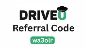 DriveU App Referral Code “wa3olr” – Get ₹100 Bonus on New User Sign Up