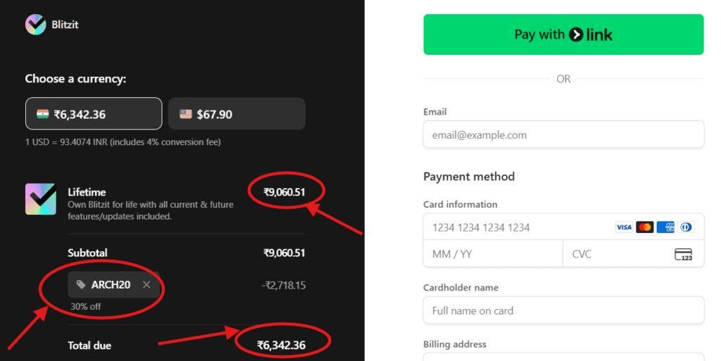 Blitzit Promo Code “ARCH20” – Get 30% Off Subscription Plans Instantly