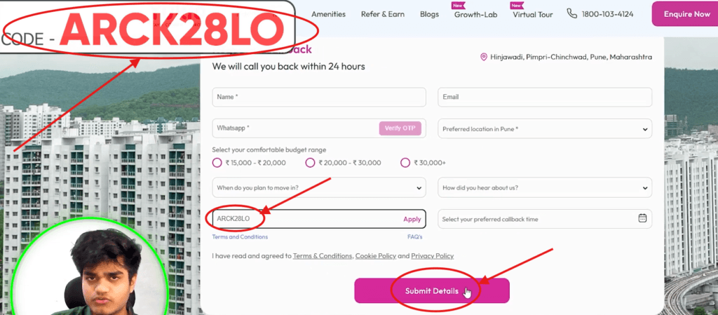 Yukio Referral Code ARCK28LO – Save 10% Instantly on Room Booking
