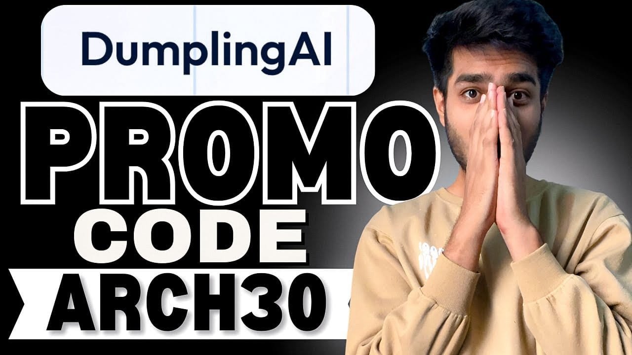 Dumpling AI Promo Code (ARCH30) – Save 20% on All Subscription Plans