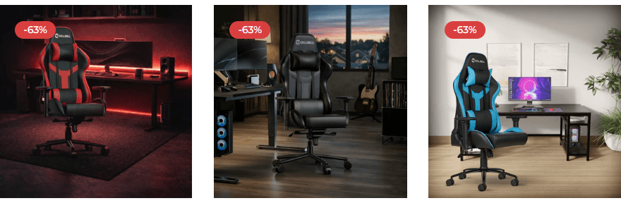 Cellbell Discount Code "5ARCHANA331" - Get 5% Exclusive Discounts on All Chairs