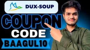 Dux-Soup Coupon Code "BAAGUL10" – Flat 10% Off on All Subscription Plans