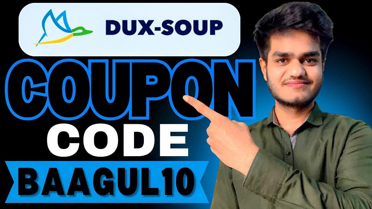 Dux-Soup Coupon Code "BAAGUL10" – Flat 10% Off on All Subscription Plans