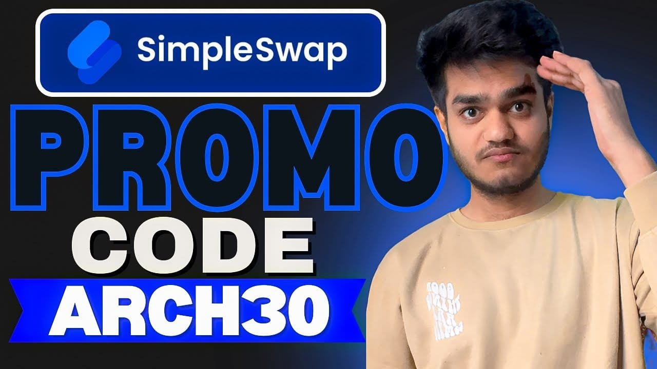 SimpleSwap Promo Code “ARCH30” – Exclusive 10% Off Trading Fees for New Users