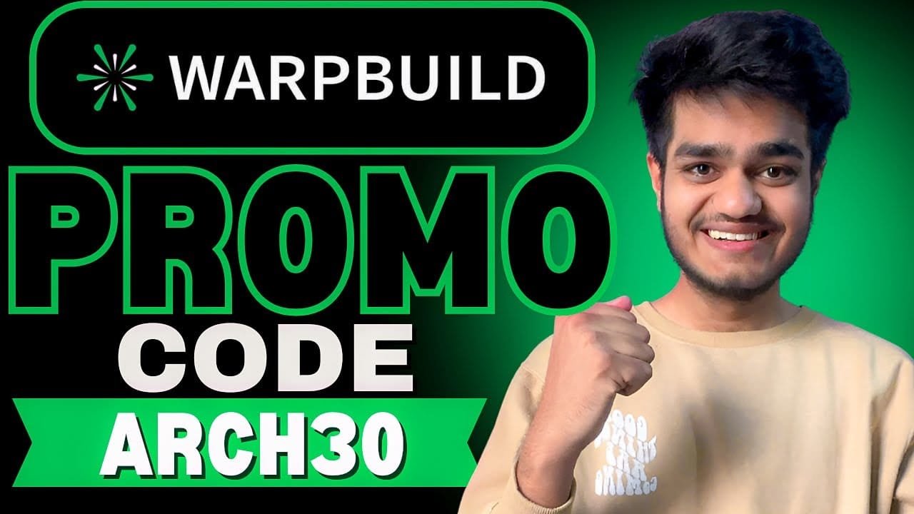 WarpBuild Promo Code “ARCH30” – Get Flat 10% Discount on Your Purchase