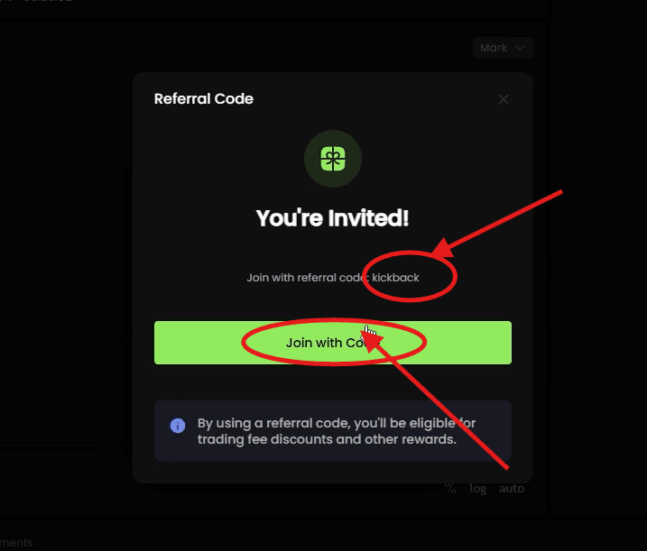 Hotstuff Referral Code "kickback" - Get 10% Off On Trading Fees