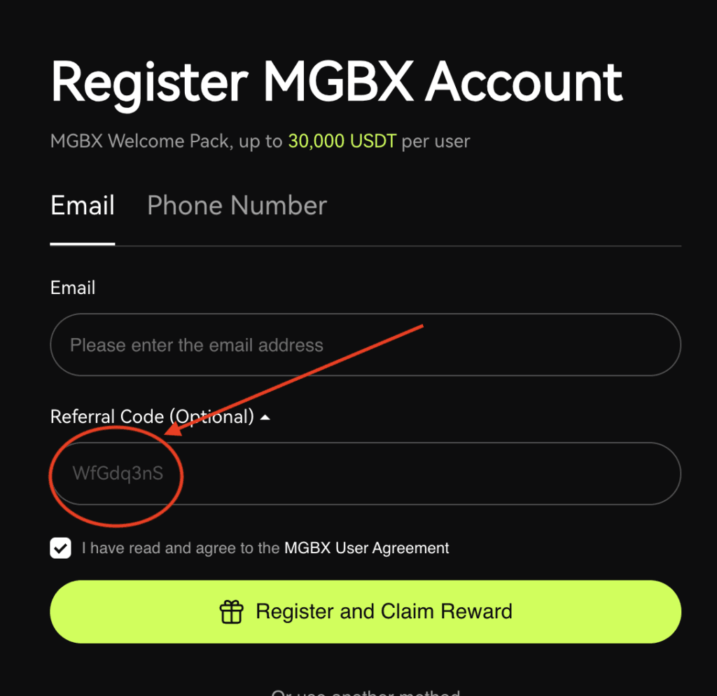 How to Use MGBX Exchange Referral Code "WfGdq3nS" to Save 20% (Step-by-Step Guide)