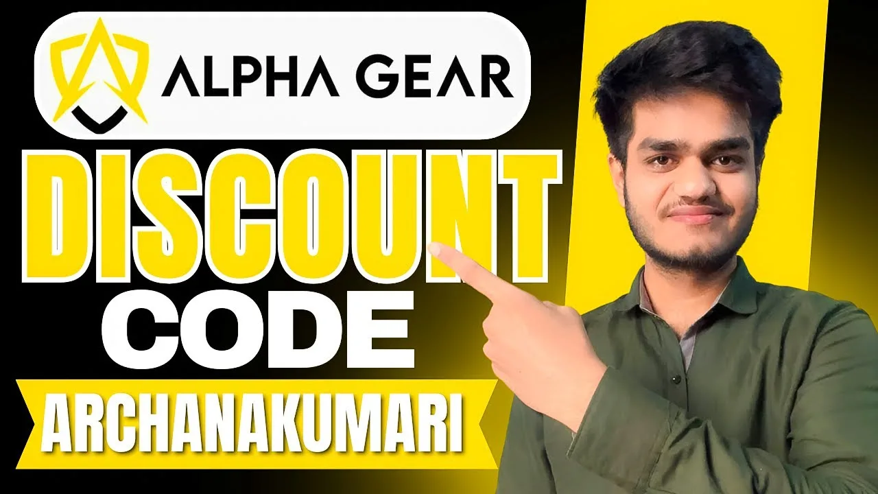 AlphaGears Discount Code "ARCHANAKUMARI" - Enjoy 15% Off On Your Purchase