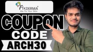 Fixderma Coupon Code "ARCH30" – Get 5% Off on Skincare for Acne, Pigmentation & Sensitive Skin