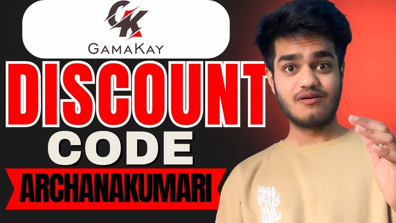 Gamakay Discount Code "ARCHANAKUMARI" – Extra 10% Discount on Every Purchase