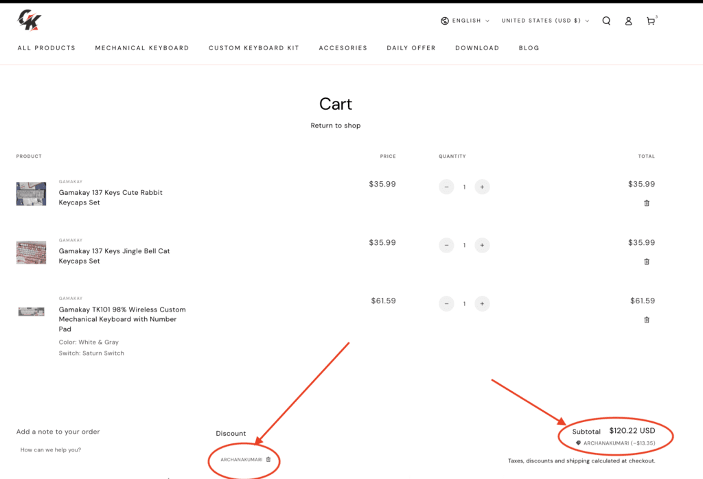 How to Use Gamakay Discount Code "ARCHANAKUMARI" to Get Extra 10% Off (Step-by-Step Guide)