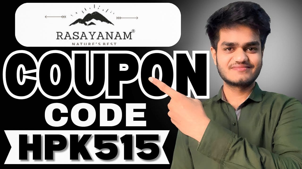 Rasayanam Coupon Code "HPK515" – Flat 10% Discount on All Products