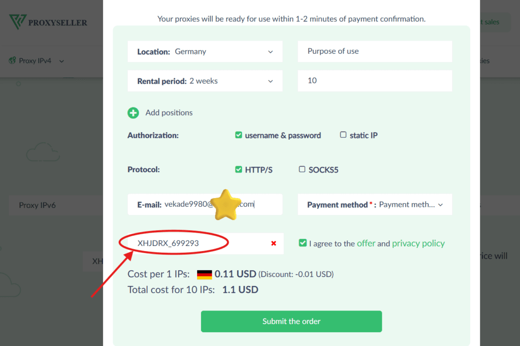 Proxyseller Promo Code “XHJDRX_699293” – Get Flat 10% Discount Today