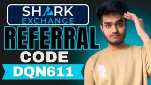 Shark Exchange Referral Code "DQN6110" – Save 10% on Every Trade Instantly