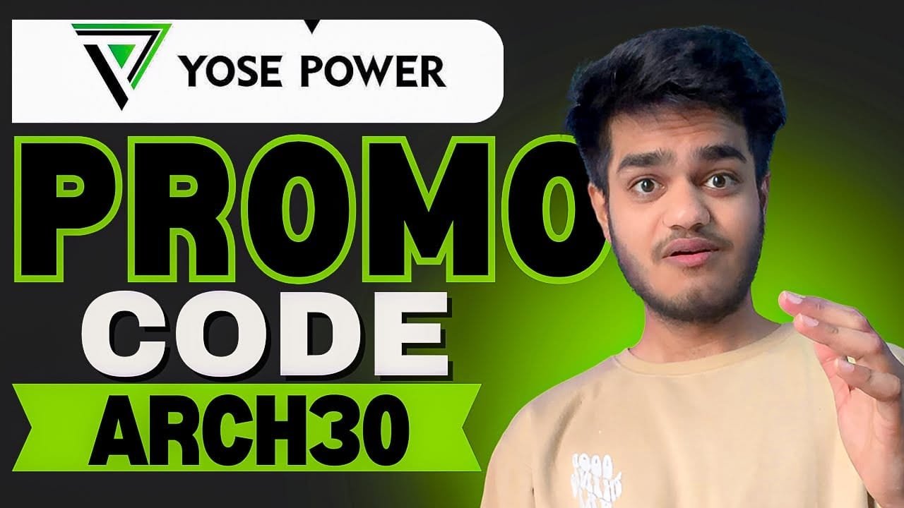 Yose Power Discount Code "ARCH30" – Get Flat 10% OFF on All Products