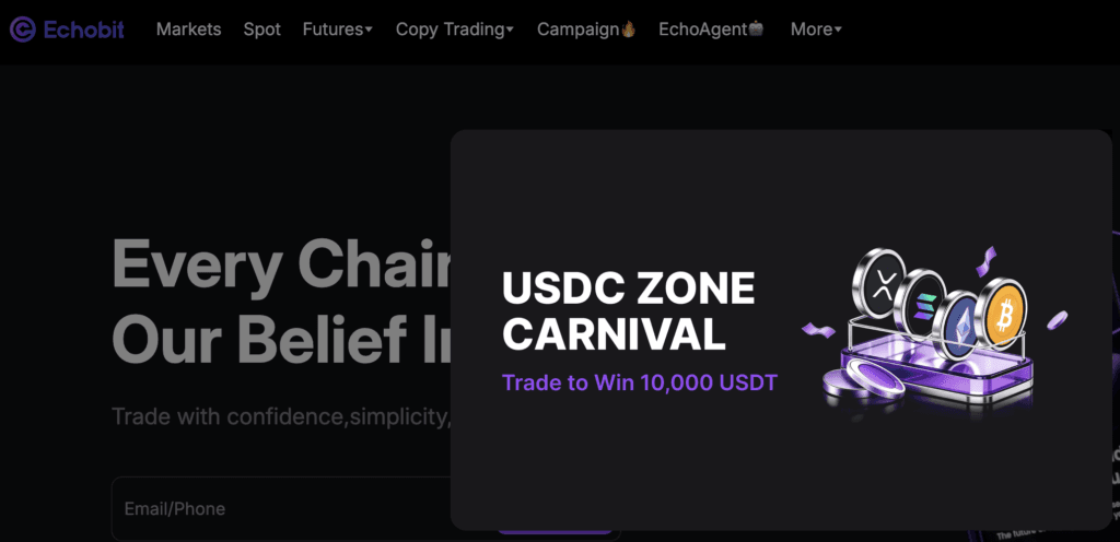 EchoBit Promotions & Trading Campaigns Overview